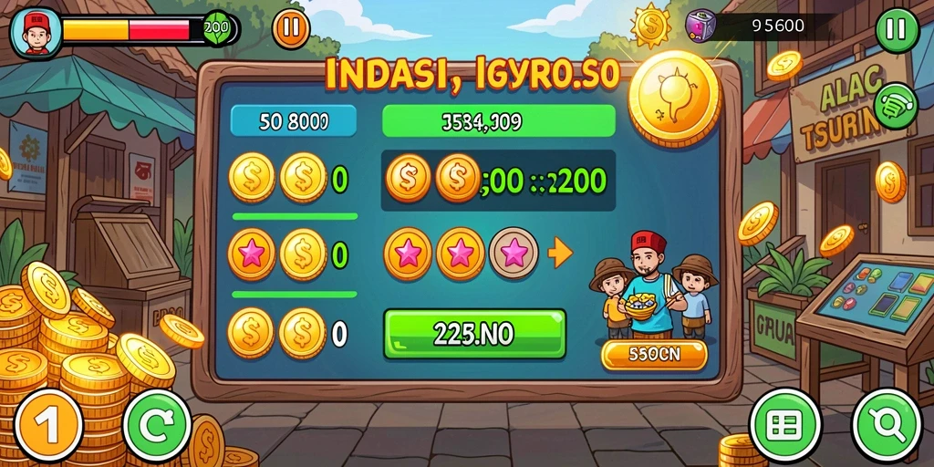 Tampilan karakter yang mengesankan dan unik.