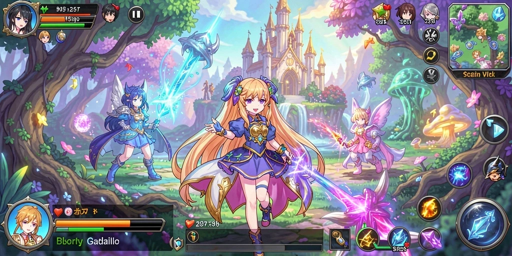 Tampilan utama game 8II yang menarik.