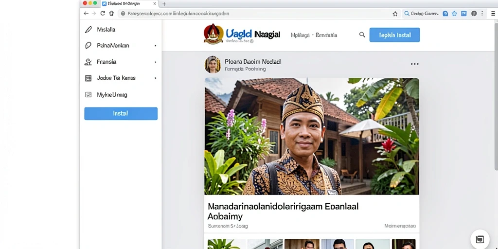 Tampilan antarmuka yang intuitif dan mudah digunakan.