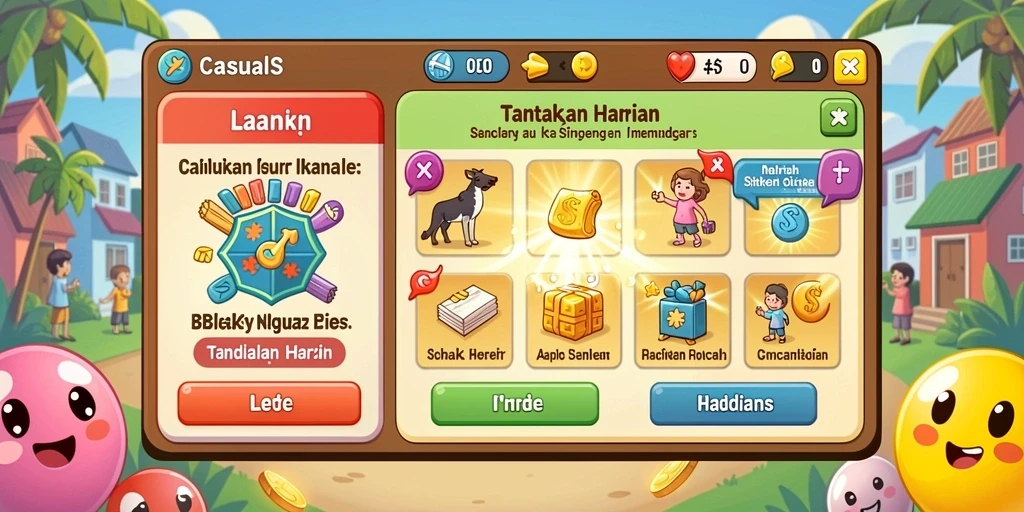 Antarmuka pengguna yang intuitif dan menarik.
