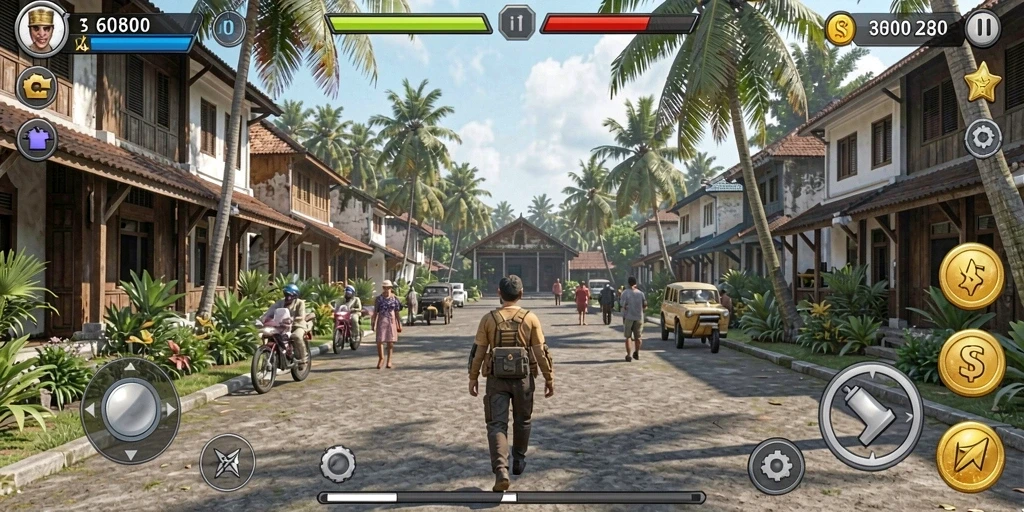 Tampilan menarik dengan grafis berkualitas tinggi.