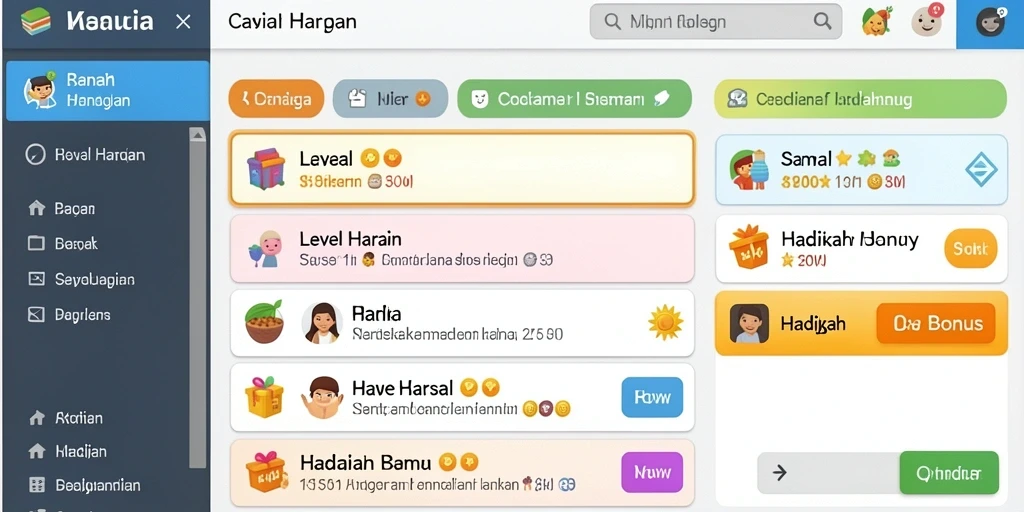 Tampilan antarmuka yang menarik dan mudah dipahami.