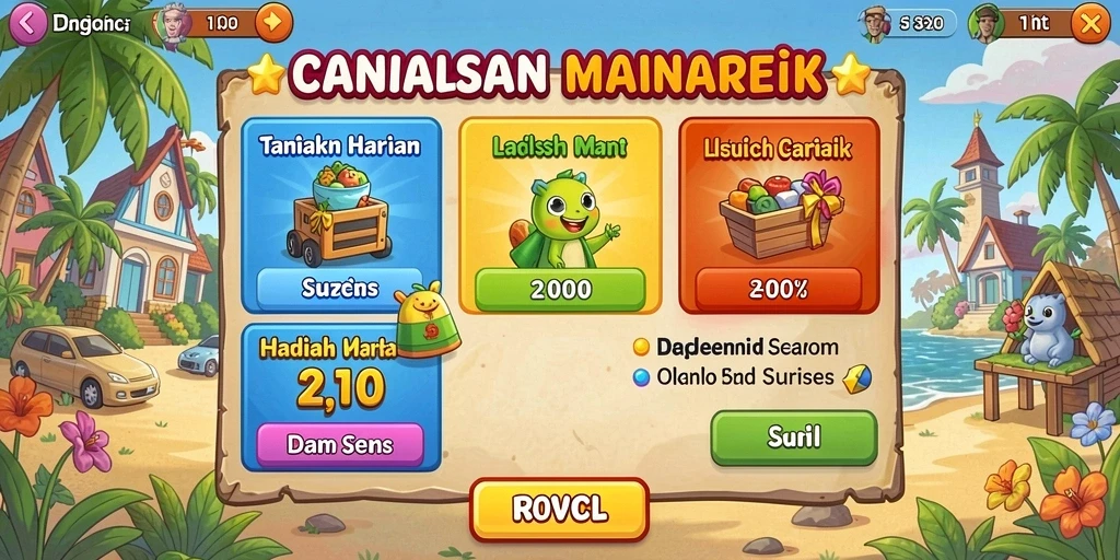 Tampilan antarmuka yang mudah dipahami.