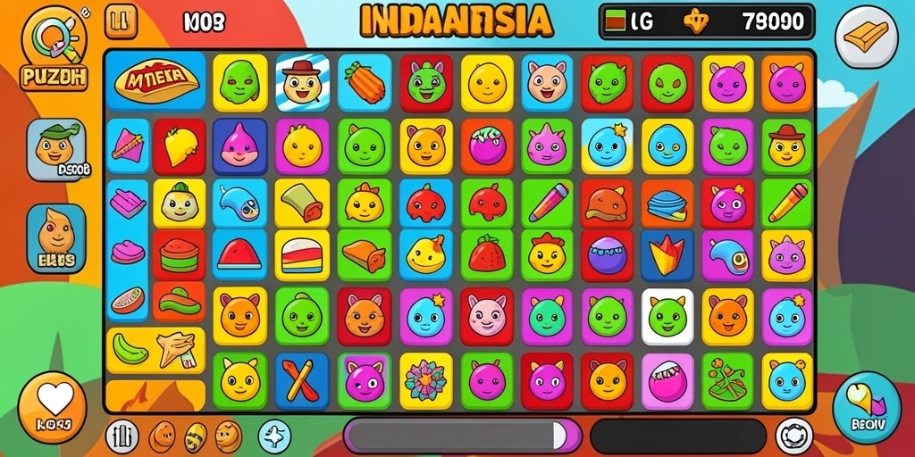 Tampilan menu utama yang menarik dan mudah dinavigasi.