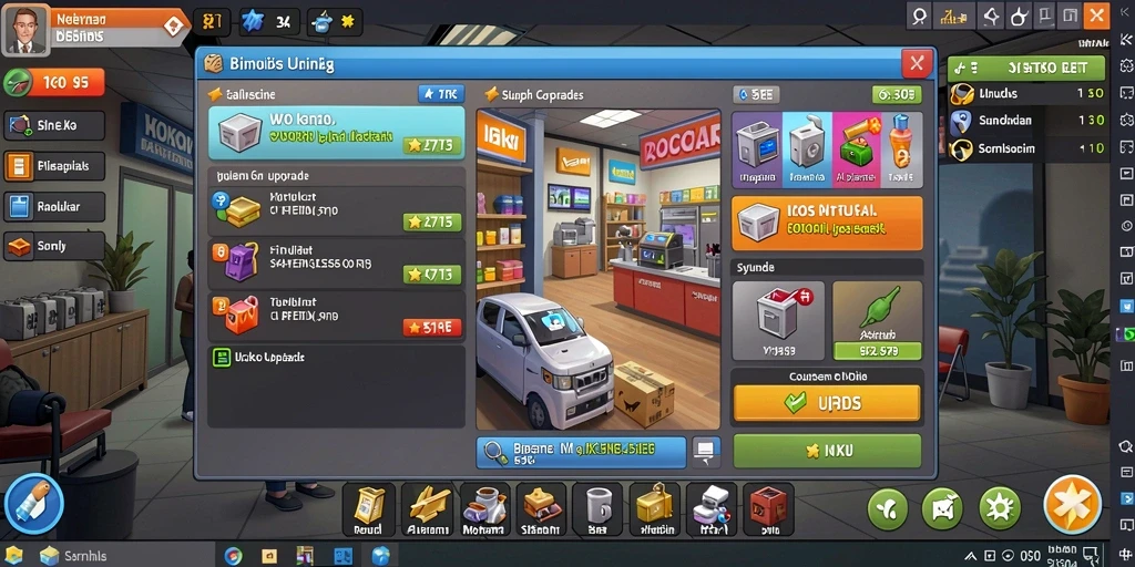 Tampilan grafis yang menawan dari MC888.