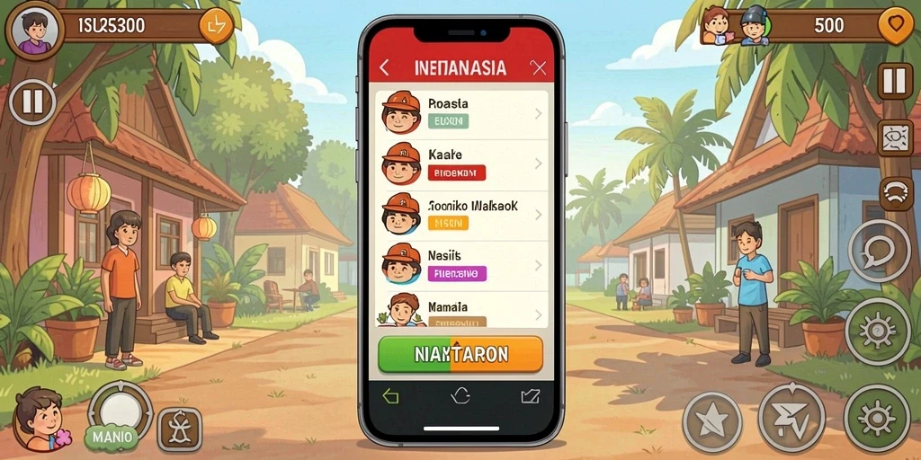 Tampilan antarmuka yang menarik dan mudah digunakan.