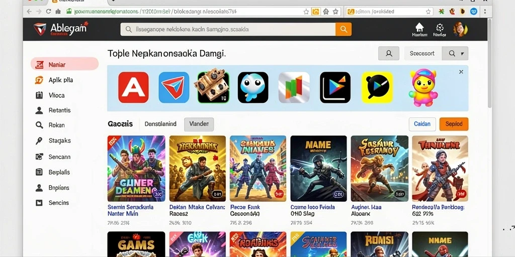 Tampilan antarmuka yang user-friendly memudahkan navigasi.