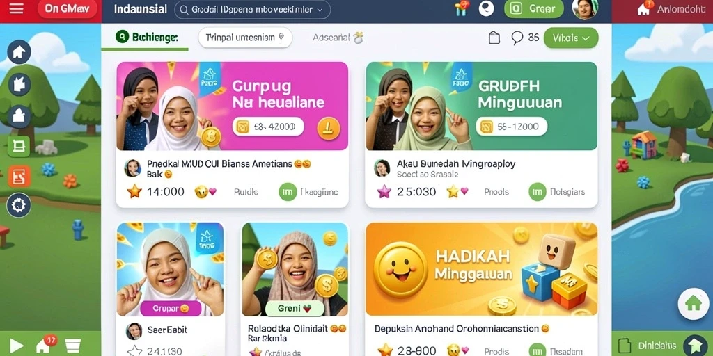 Screenshot menampilkan karakter utama dalam aksi seru.