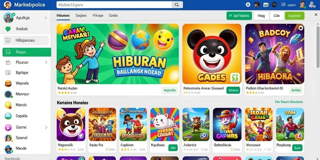 Tampilan antarmuka yang menarik dan mudah digunakan.