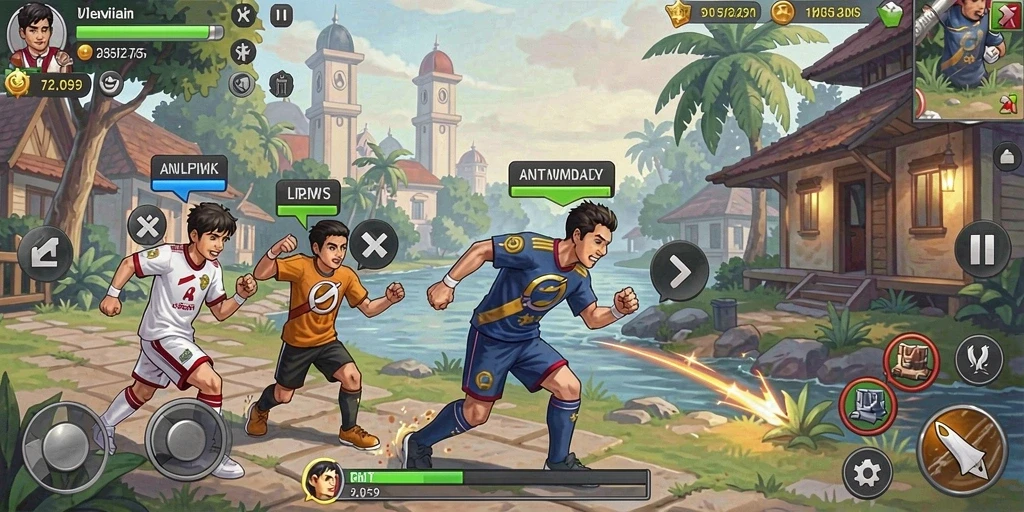 Tampilan antarmuka yang bersih dan menarik.